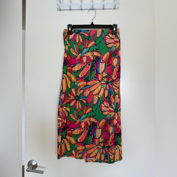 FARM Rio Tropical Banana Prink skirt! - Picture 1 of 4